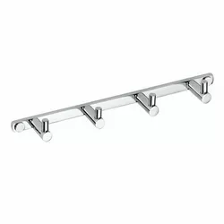 SAPHO XR204 X-Round E poczwórny wieszak, srebrny